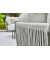 Loungegruppe Bilbao, anthrazit Kunststoff, Metall, 3-teilig