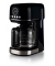 Kaffeemaschine schwarz, 15 Tassen