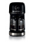 Kaffeemaschine schwarz, 15 Tassen