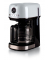 Kaffeemaschine weiß, 15 Tassen
