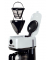 Kaffeemaschine weiß, 15 Tassen