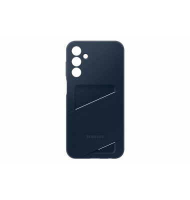 Card Slot Case Handy-Cover für SAMSUNG Galaxy A15 dunkelblau