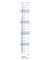 Streifenkalender 297386, 14x70cm, 2026