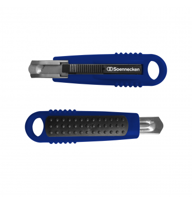 Sicherheitsmesser, 18mm Trapezklinge, automatischer Klingenrückzug Sicherheitsmesser, 18mm Trapezklinge, automatischer Klingenrückzug
