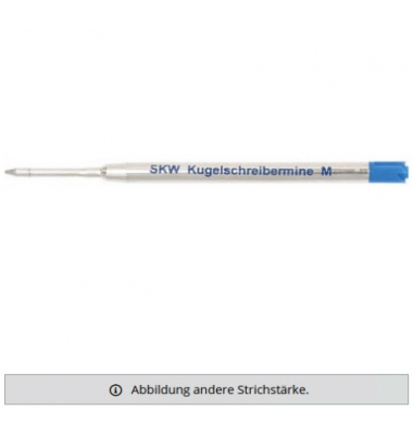Kugelschreibermine 1060021 Großraummine SKW F blau Kugelschreibermine 1060021 Großraummine SKW F blau