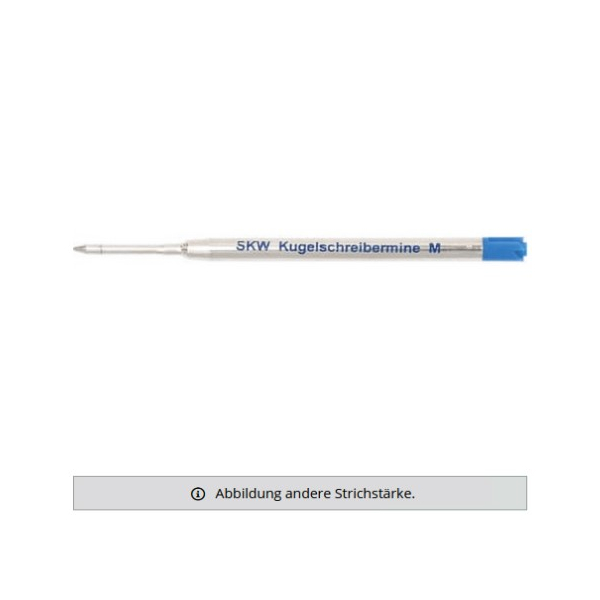SKW solutions Kugelschreibermine SKW Grossraummine 1 06 00 21 1 06 00 21, blau, 0,8mm, Großraummine 4260121941705 SKW solutions