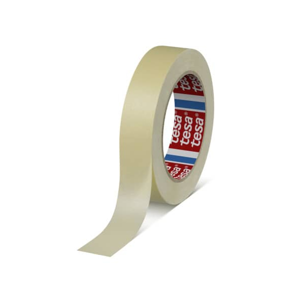 12 x Tesa Abdeckband tesakrepp 4329 25mm x 50m pastellgelb