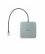 USB-Hub D32057 10-fach silber