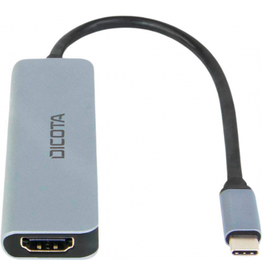 USB-Hub D32060 5-fach silber