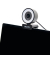 Ringlicht Webcam schwarz