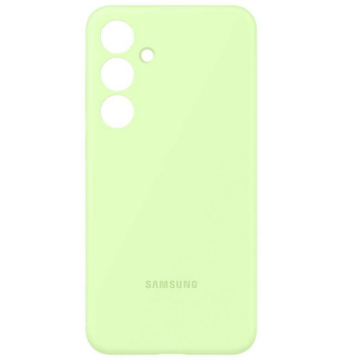 Silicone Case Handy-Cover für SAMSUNG Galaxy S24+ grün