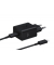 Ladekabel mit Adapter schwarz 1,8 m, 45 Watt