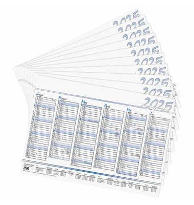 Plakatkalender 297707, 6 Monate / 1 Seite, 21x14,8cm (A5), 2026