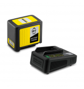 Werkzeugakku mit Schnellladegerät STARTER KIT BATTERY POWER 3650 Lithium-Ionen 5,0 Ah