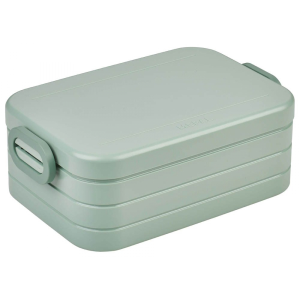 8720294022503 - Lunchbox Salbeigrün Kunststoff 09 L rechteckig 185x12x65 cm lebensmittelecht stapelbar verstellbare Inneneinteilung 8720294022503 - Lunchbox Salbeigrün Kunststoff 09 L rechteckig 185x12x65 cm lebensmittelecht stapelbar verstellbare Inneneinteilung