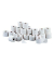 Toilettenpapier T4 Premium Extra Soft 110405, 4-lagig, hochweiß, 150 Blatt / Rolle,