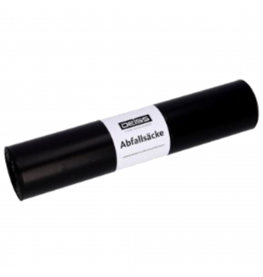Müllbeutel 95059 Typ 60, schwarz, 60 Liter, offen