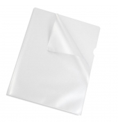 Sichthüllen LandS 072-2345-013, A4, glasklar, transparent glatt, oben & rechts offen, 0,15mm