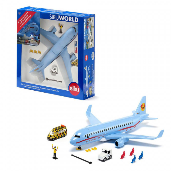 4006874054022 - 5402 Verkehrsflugzeug Spielfiguren-Set 4006874054022 siku 4006874054022 - 5402 Verkehrsflugzeug Spielfiguren-Set 4006874054022 siku