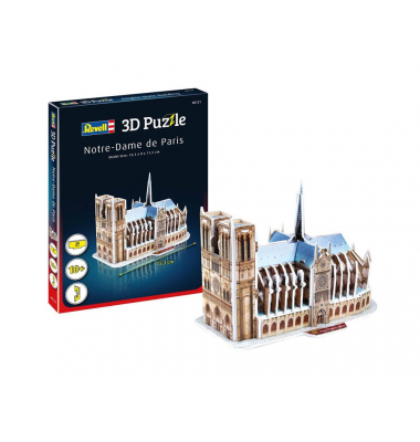 Notre-Dame de Paris 3D-Puzzle, 39 Teile