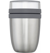 Speisebehälter Ellipse silber 0,5 + 0,2 l