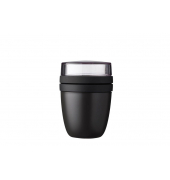 Speisebehälter Ellipse nordic black 0,5 + 0,2 l