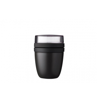 Speisebehälter Ellipse nordic black 0,5 + 0,2 l