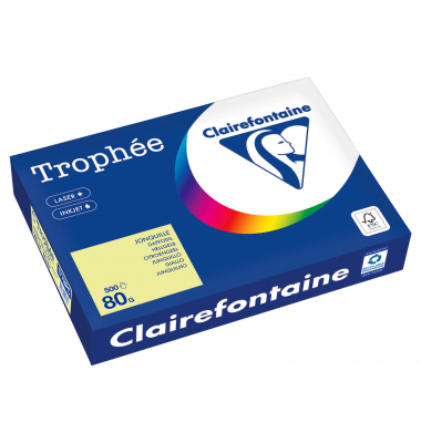 Kopierpapier Trophee 1778C hellgelb A4 80g