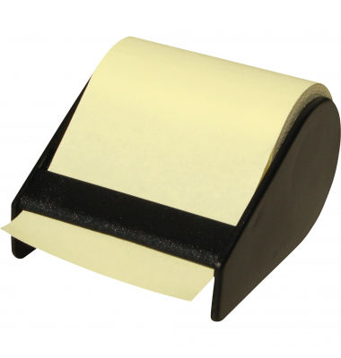 Haftnotizspender CT1910, 60mm x 10m, nachf&uuml;llbar, gelb, mit Spender