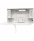 Wandschreibtisch VWO12/W/W, 65cm (H), 120x65cm (BxT), rechteckig, weiß