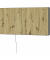 Wandschreibtisch VWO12/G/R, 65cm (H), 120x65cm (BxT), rechteckig, asteiche