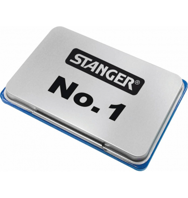 Stempelkissen No 1 blau 125,0 x 80,0 mm Stempelkissen No 1 blau 125,0 x 80,0 mm