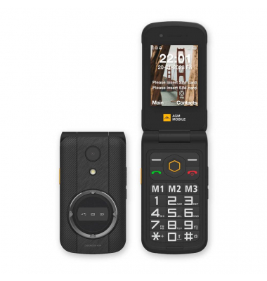 M8 Outdoor-Handy schwarz