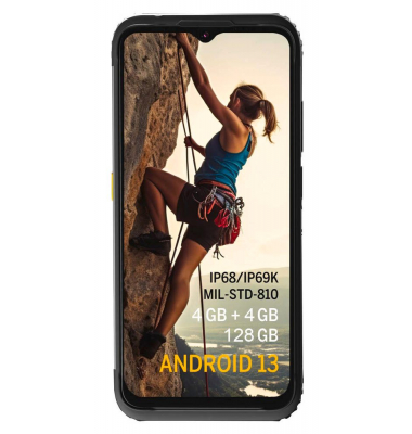 H6L Outdoor-Smartphone schwarz 128 GB