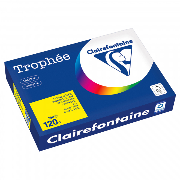 3329680003628 - Kopierpapier Trophee 1292PC kanariengelb A4 120g 250 Blatt 3329680003628 250 Blatt