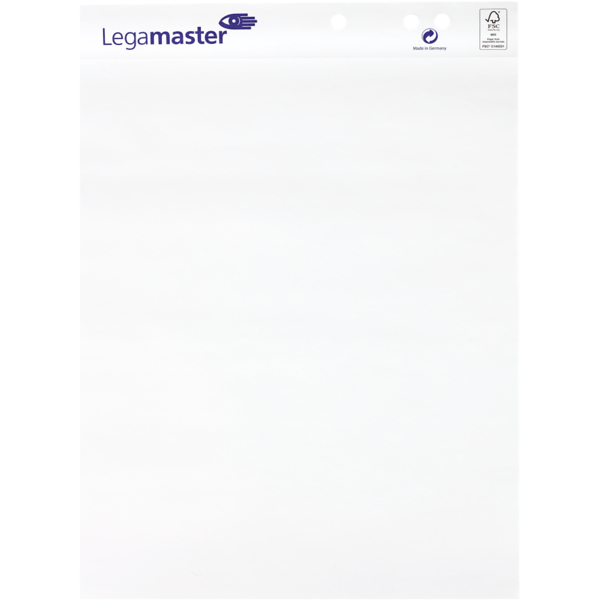 8713797094993 - Flipchartpapier 7-156000 98x65cm 20 Blatt blanko 8713797094993 Legamaster