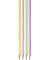 Bleistift-Set EVOLUTION PASTEL, 518980, 2x lila, grün, gelb, rosa, k.A., HB