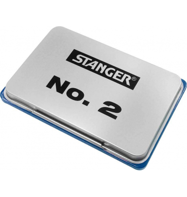 Stempelkissen No 2 blau 108,0 x 70,0 mm Stempelkissen No 2 blau 108,0 x 70,0 mm