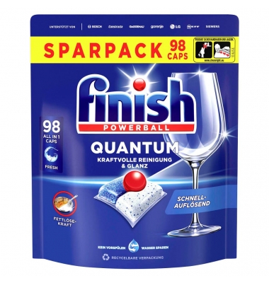 POWERBALL QUANTUM ALL IN 1 Spülmaschinentabs