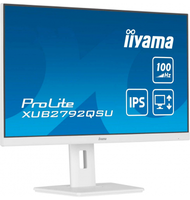ProLite XUB2792QSU-W6 Monitor 68,5 cm (27,0 Zoll) weiß