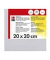 Malkarton 16200 000 00 200, 20x20cm