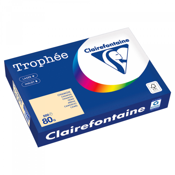 3329680002454 - Kopierpapier Trophee 1787PC chamois A4 80g 500 Blatt 3329680002454 500 Blatt
