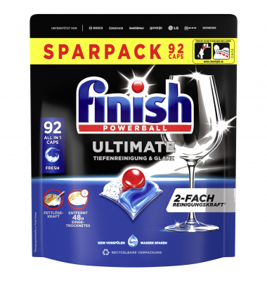 Spülmaschinentabs Ultimate All in 1 Regular 3283137 92St.