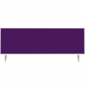 Tischtrennwand VarioPin 1116011 1.600x500mm violett