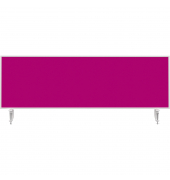 Tischtrennwand VarioPin 1116018 1.600x500mm pink