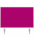 Tischtrennwand VarioPin 1108018 800x500mm pink