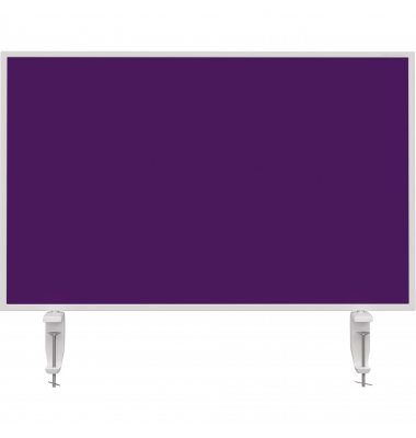 Tischtrennwand VarioPin 1108011 800x500mm violett