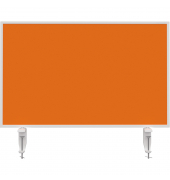 Tischtrennwand VarioPin 1108044 800x500mm orange
