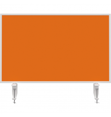 magnetoplan Tischtrennwand VarioPin 1108044 800x500mm orange