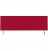 Tischtrennwand VarioPin 1116006 1.600x500mm rot
